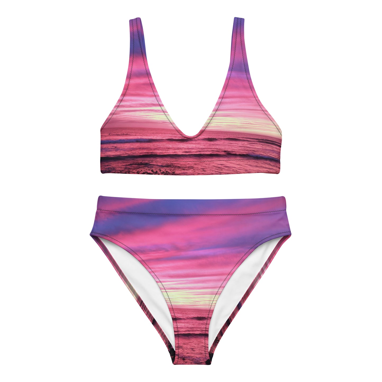 Sunset Vibrations Recycled Bikini