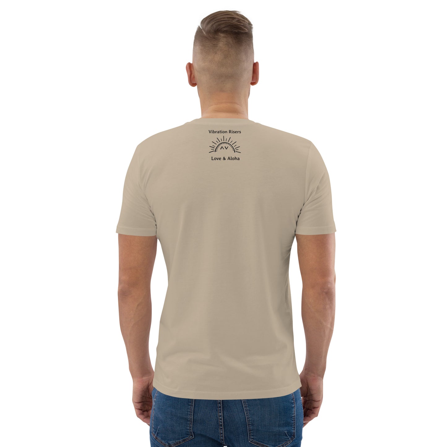 Organic Purple Smiley Vibrations Tshirt