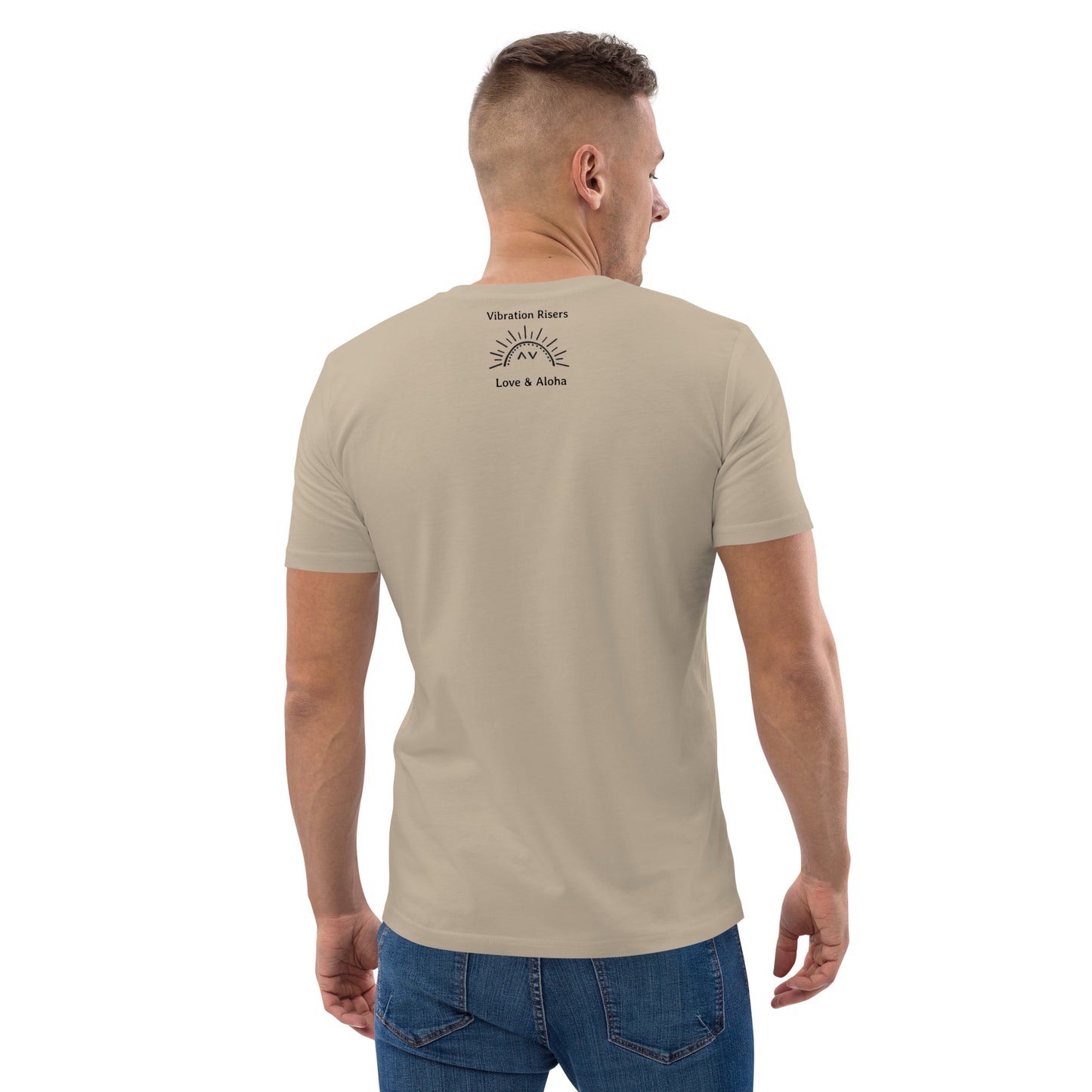 Organic Purple Smiley Vibrations Tshirt