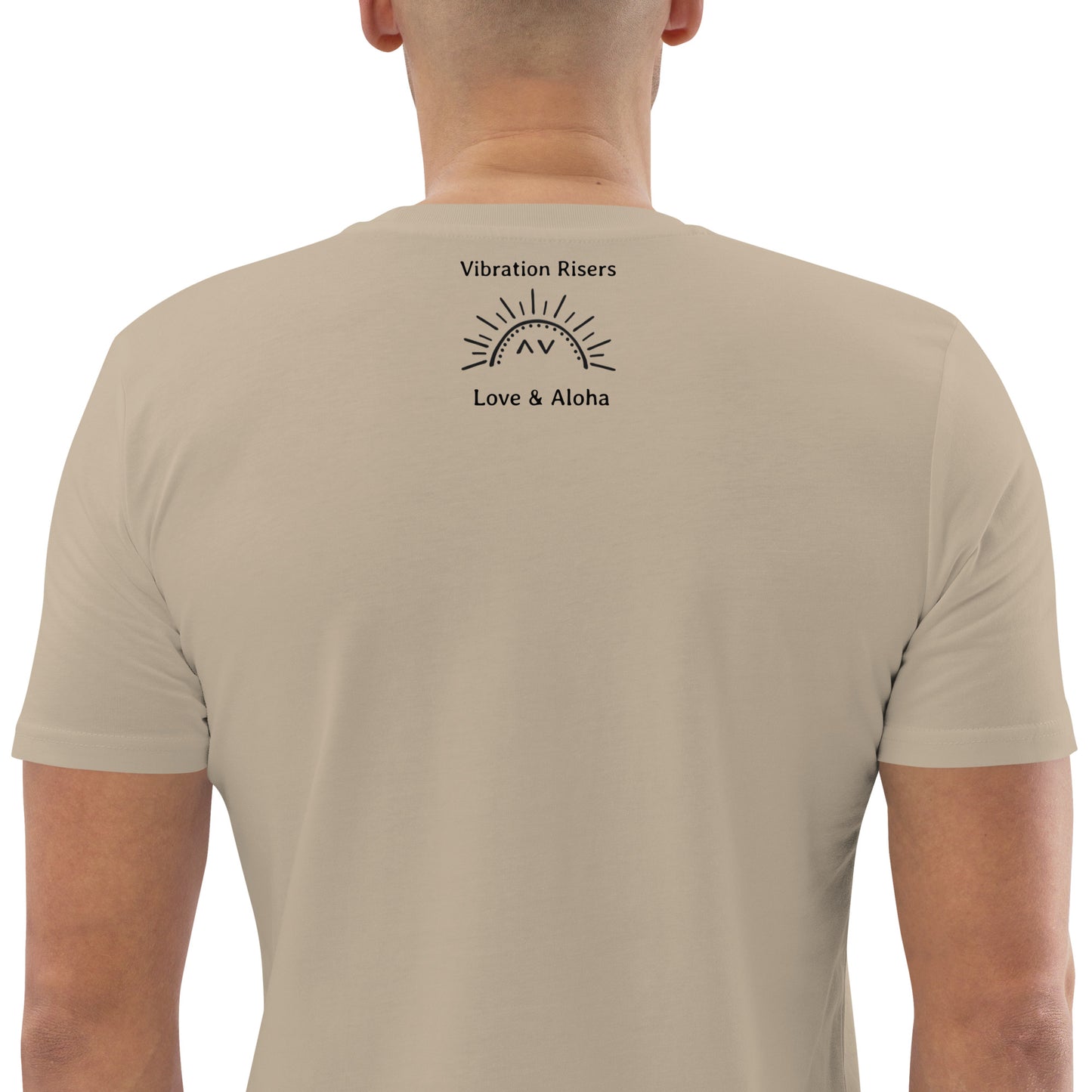 Organic Purple Smiley Vibrations Tshirt