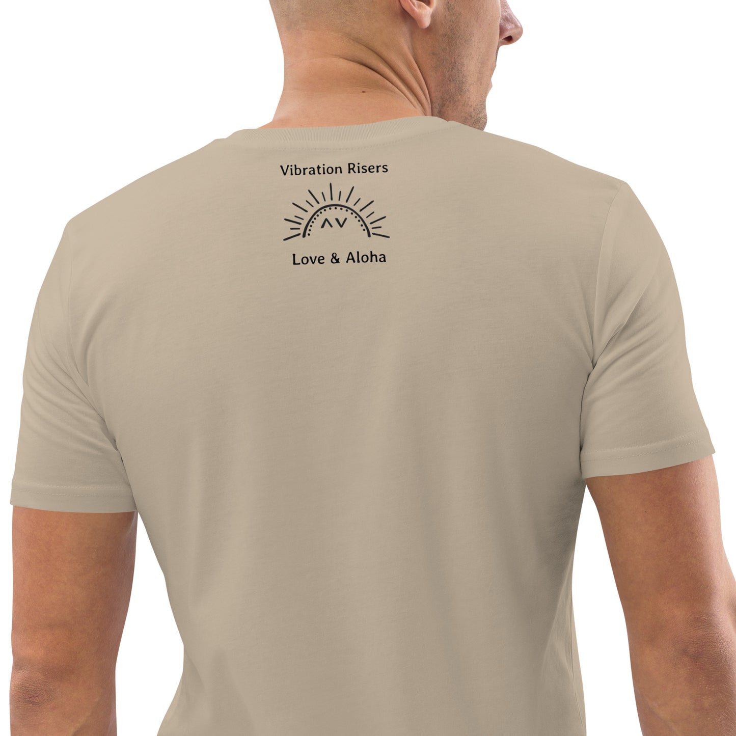 Organic Purple Smiley Vibrations Tshirt