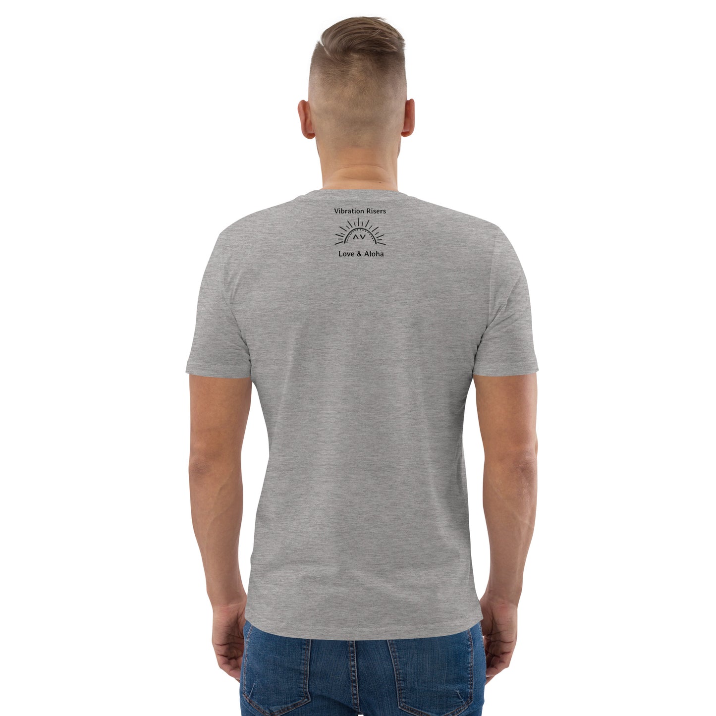 Organic Purple Smiley Vibrations Tshirt