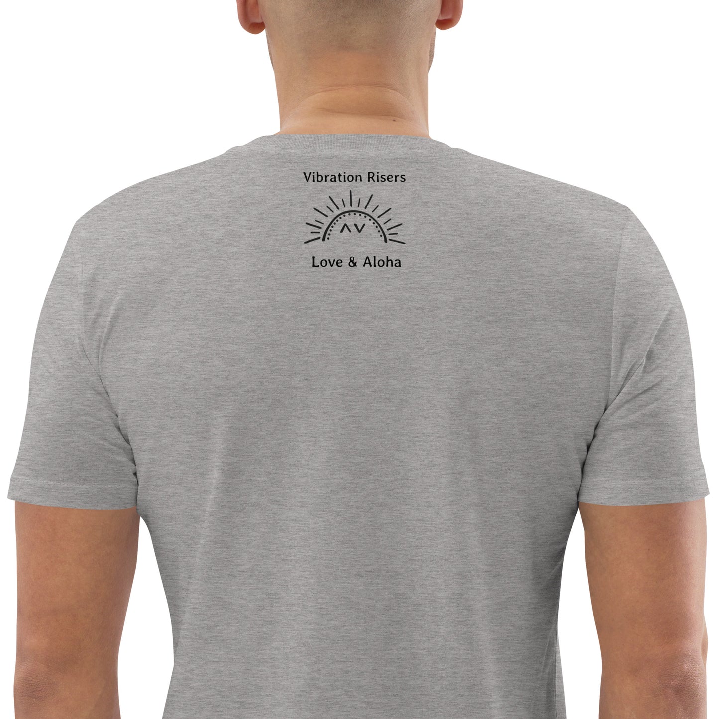 Organic Purple Smiley Vibrations Tshirt