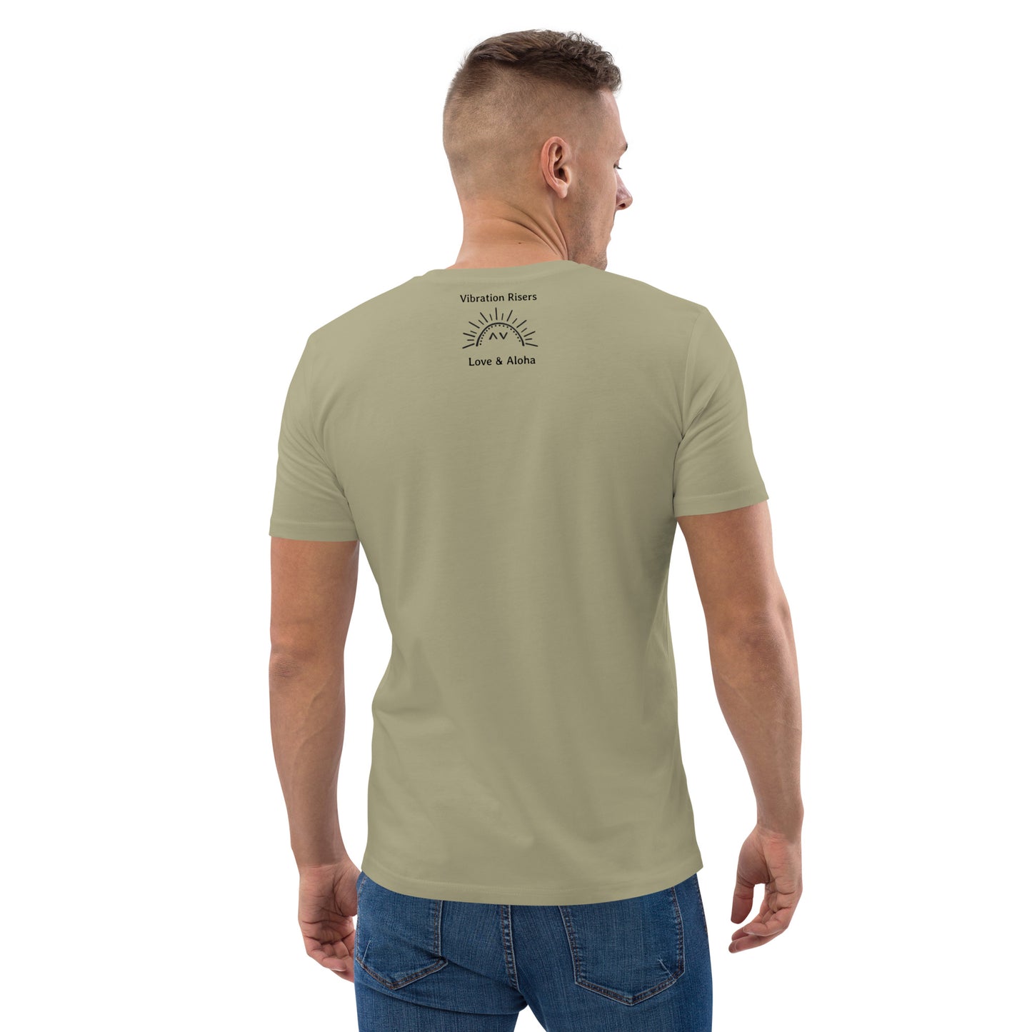 Organic Purple Smiley Vibrations Tshirt