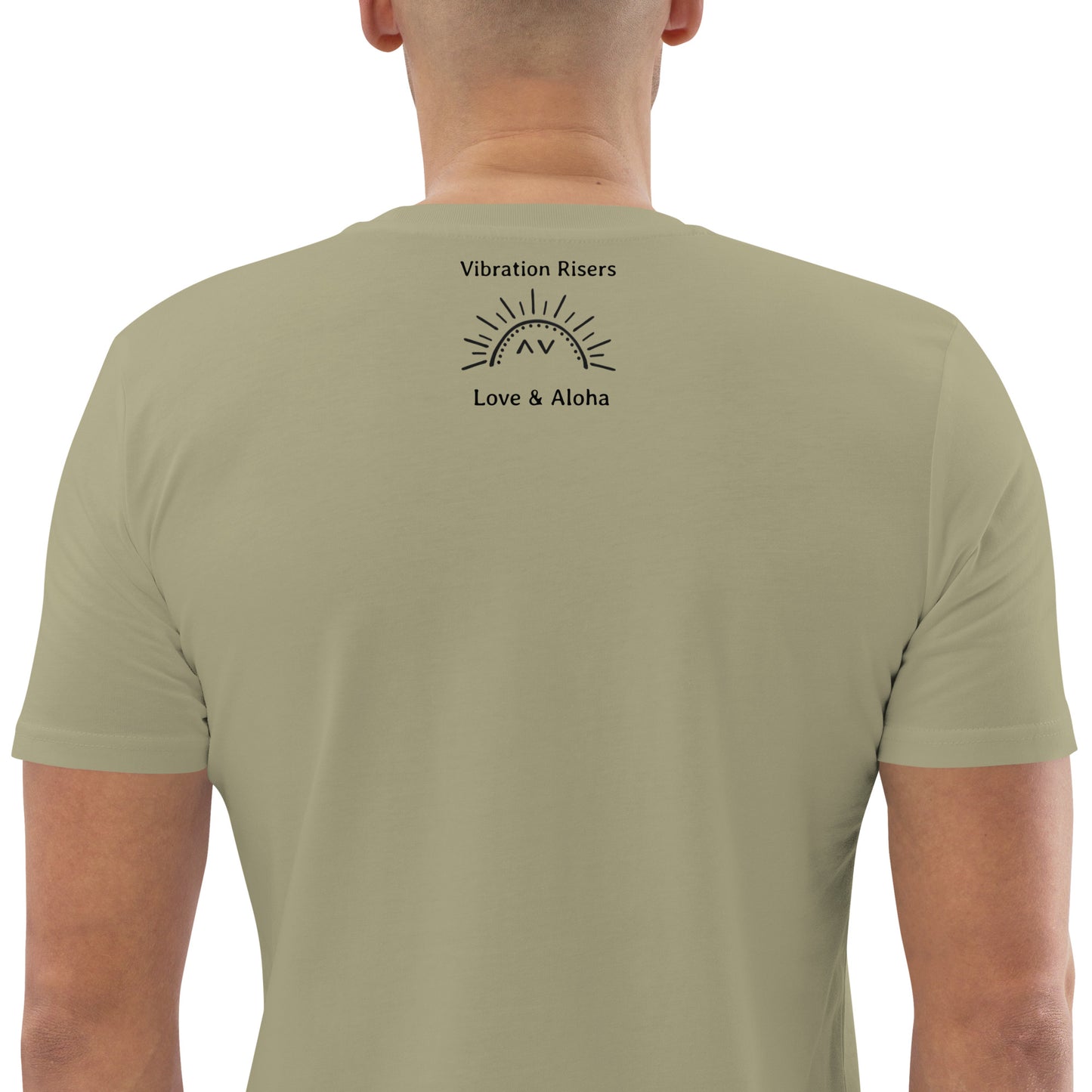 Organic Purple Smiley Vibrations Tshirt