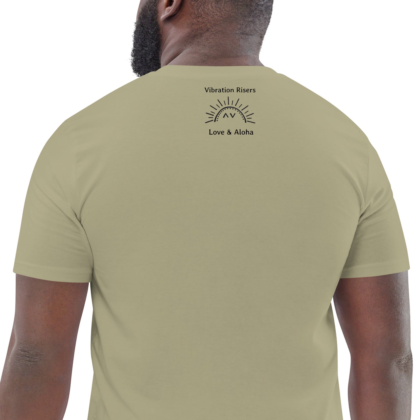 Organic Purple Smiley Vibrations Tshirt