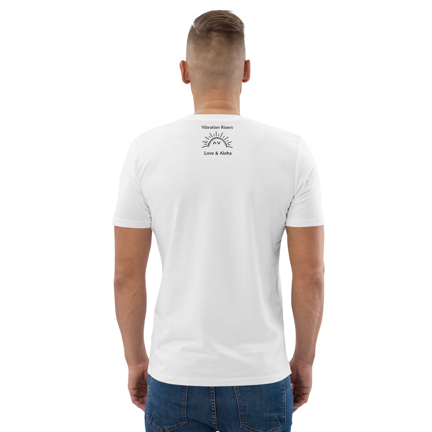 Organic Purple Smiley Vibrations Tshirt