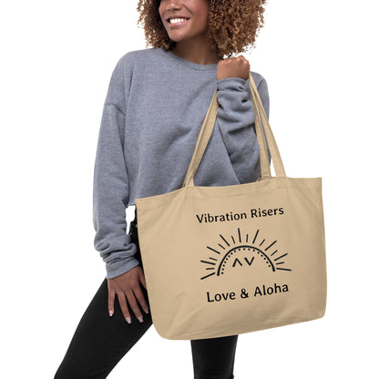 Vibration Risers Organic Tote Bag