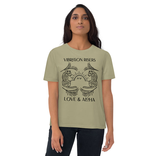 Women's Tiger Vibrations Organic T-shirt