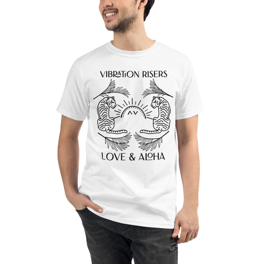 Organic Love & Aloha Tiger Vibrations Tshirt